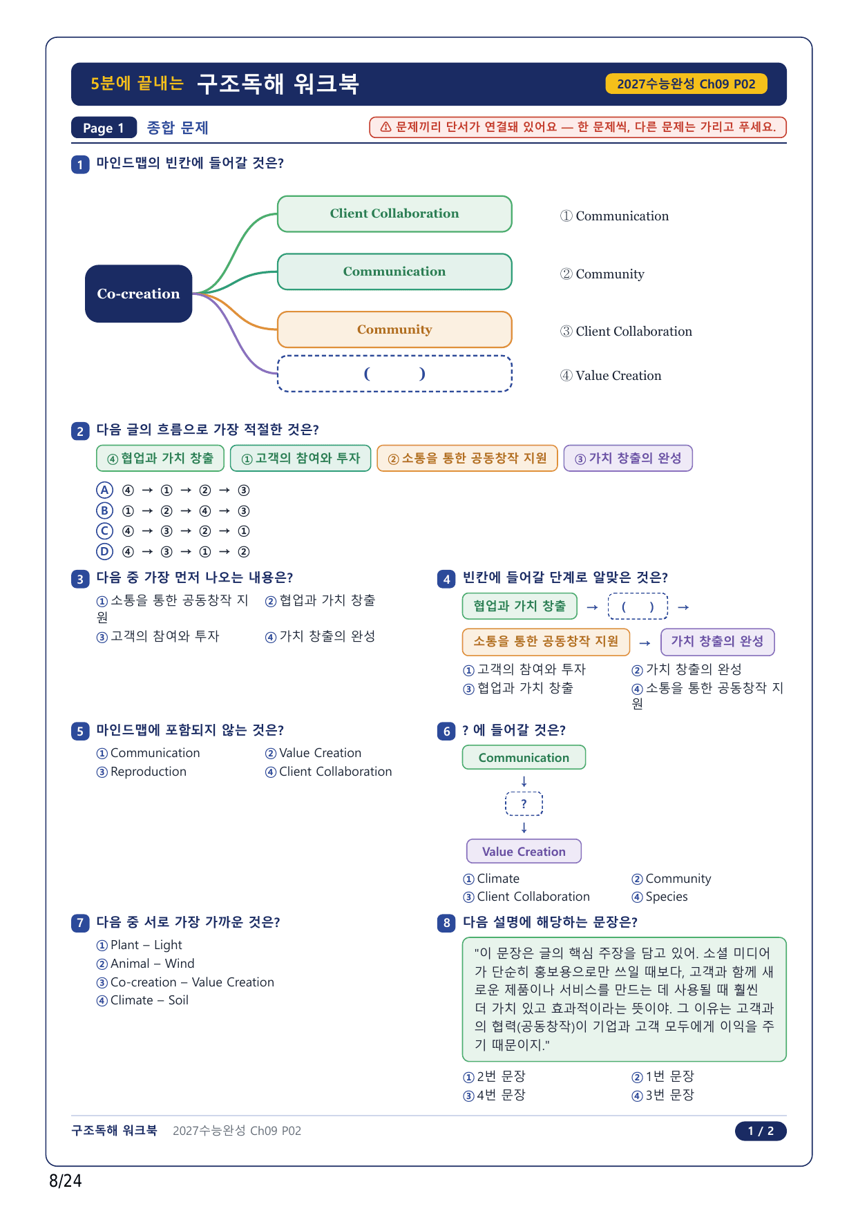 1-2번_수능완성 영어(2027)_CH9_5지문_preview_undefined