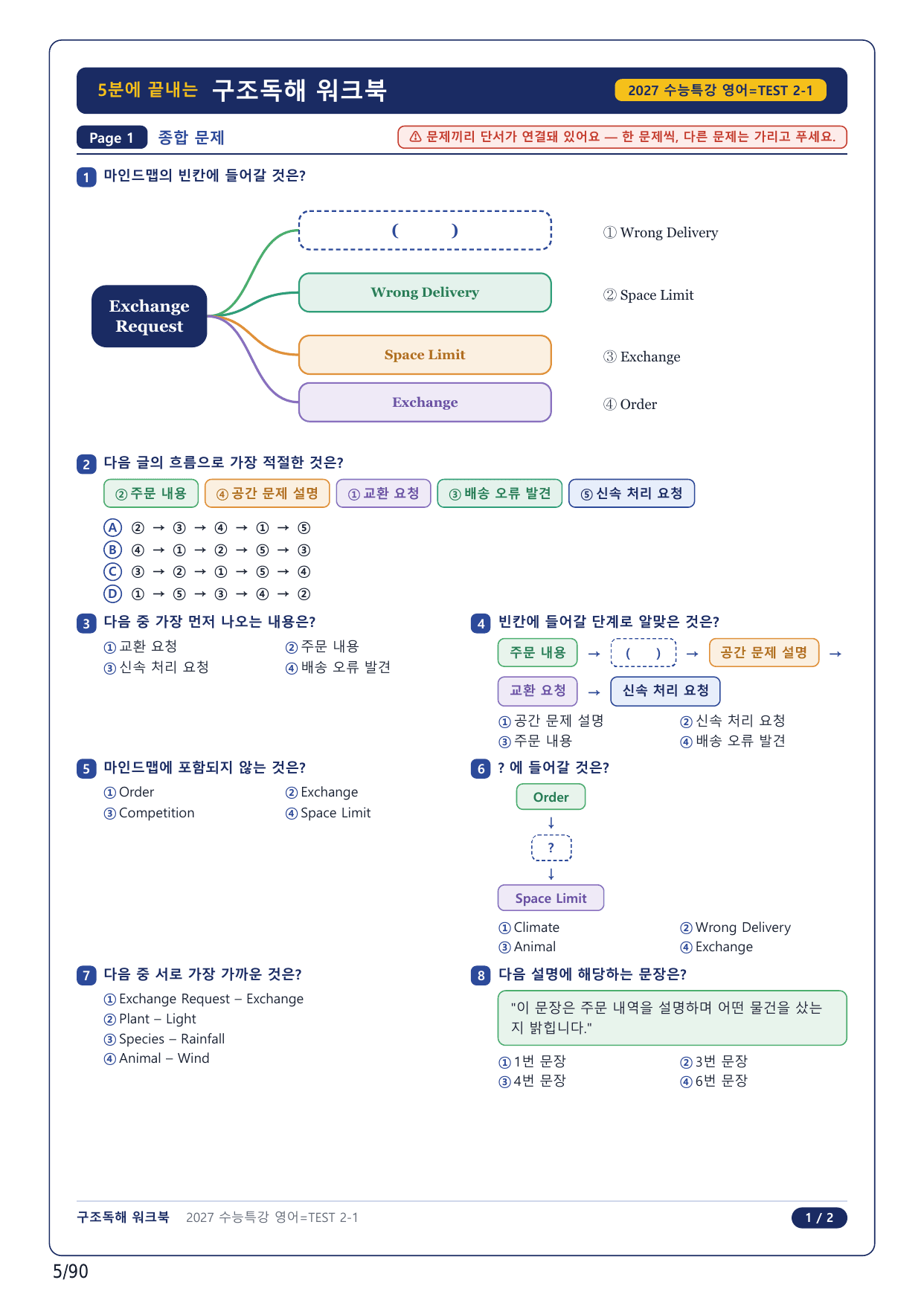 1-2번_수능특강 영어(2027)_Test 2_19지문_preview_undefined