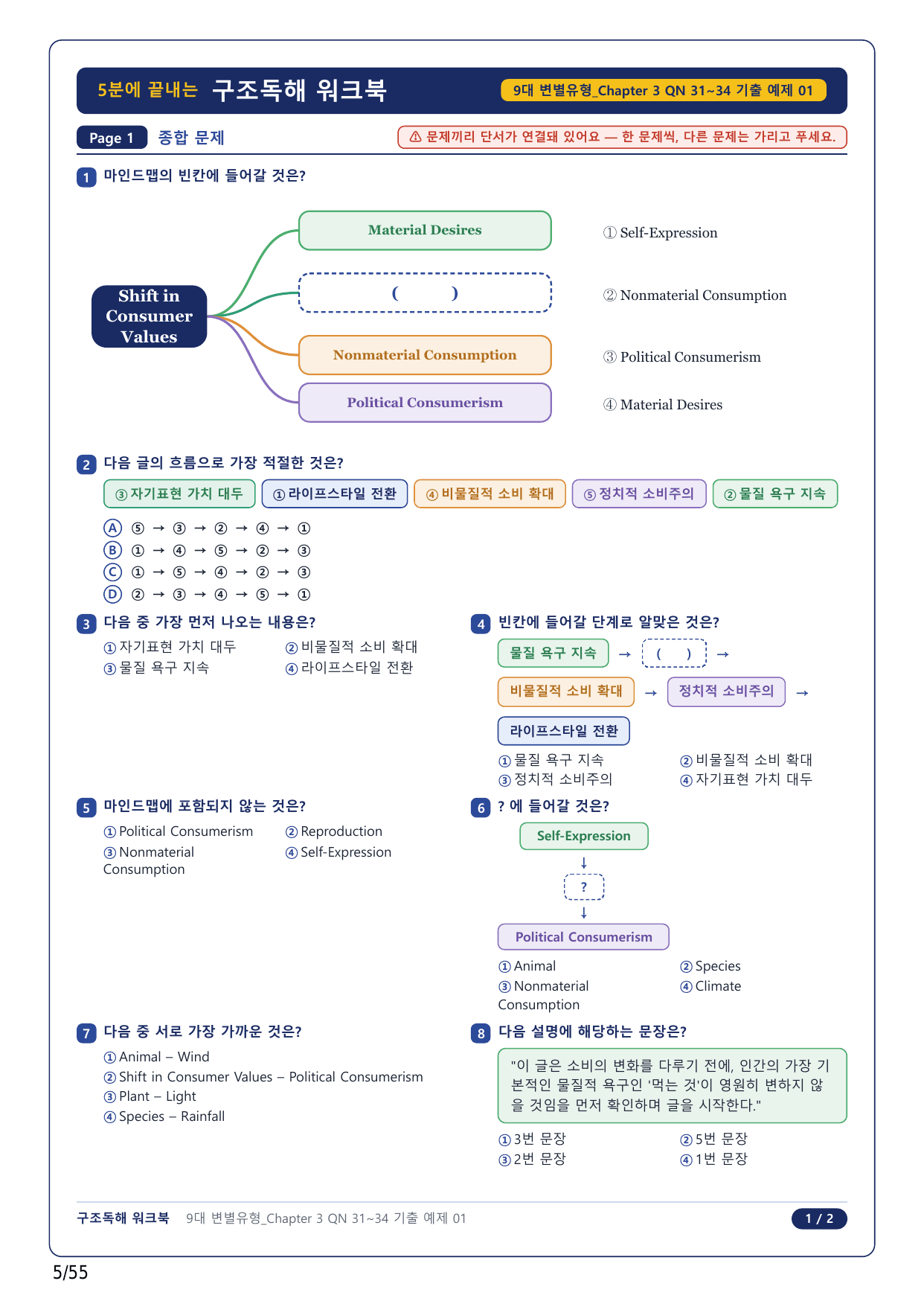 1-2번_올림포스 9대 변별유형_CH3-QN31~34_12지문_preview_undefined
