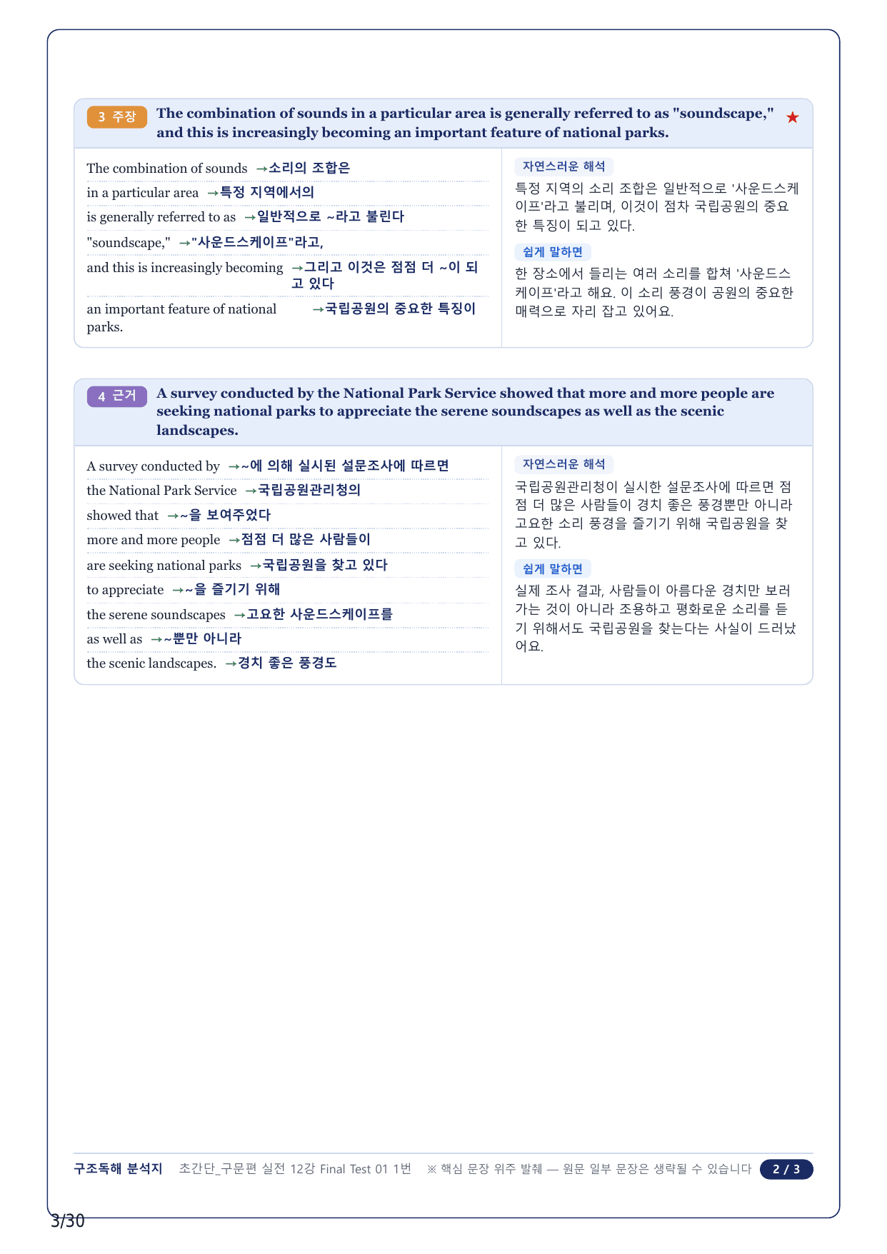 1-2번_초간단 구문편 실전_Final Test 2_6지문_preview_undefined