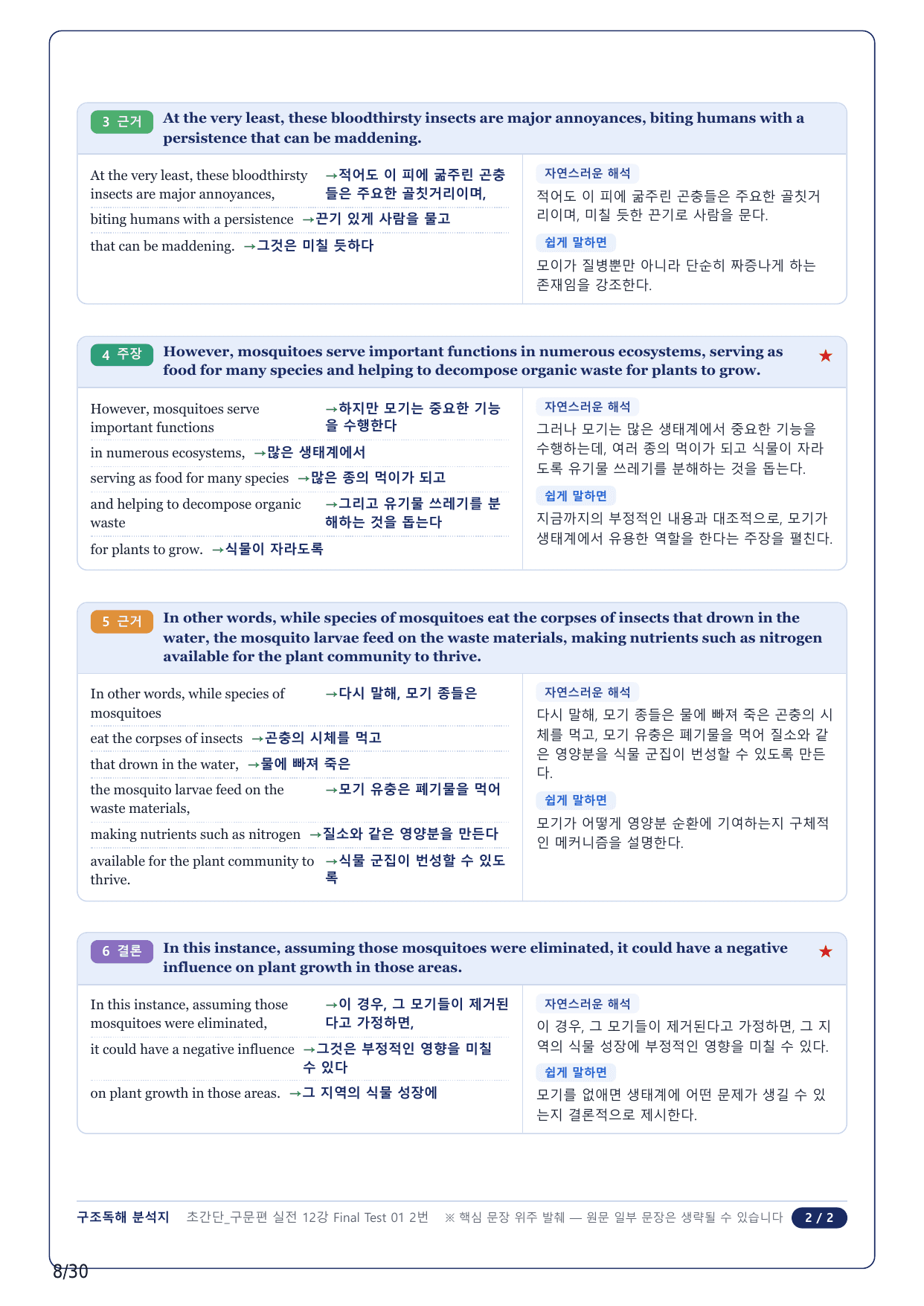 1-2번_초간단 구문편 실전_Final Test 2_6지문_preview_undefined