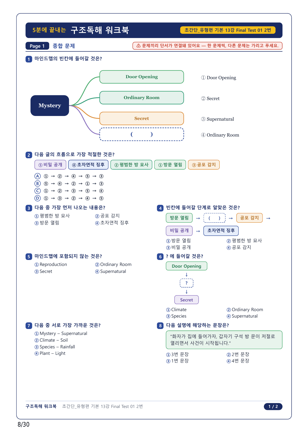 1-2번_초간단 유형편 기본_Final Test 1_7지문_preview_undefined