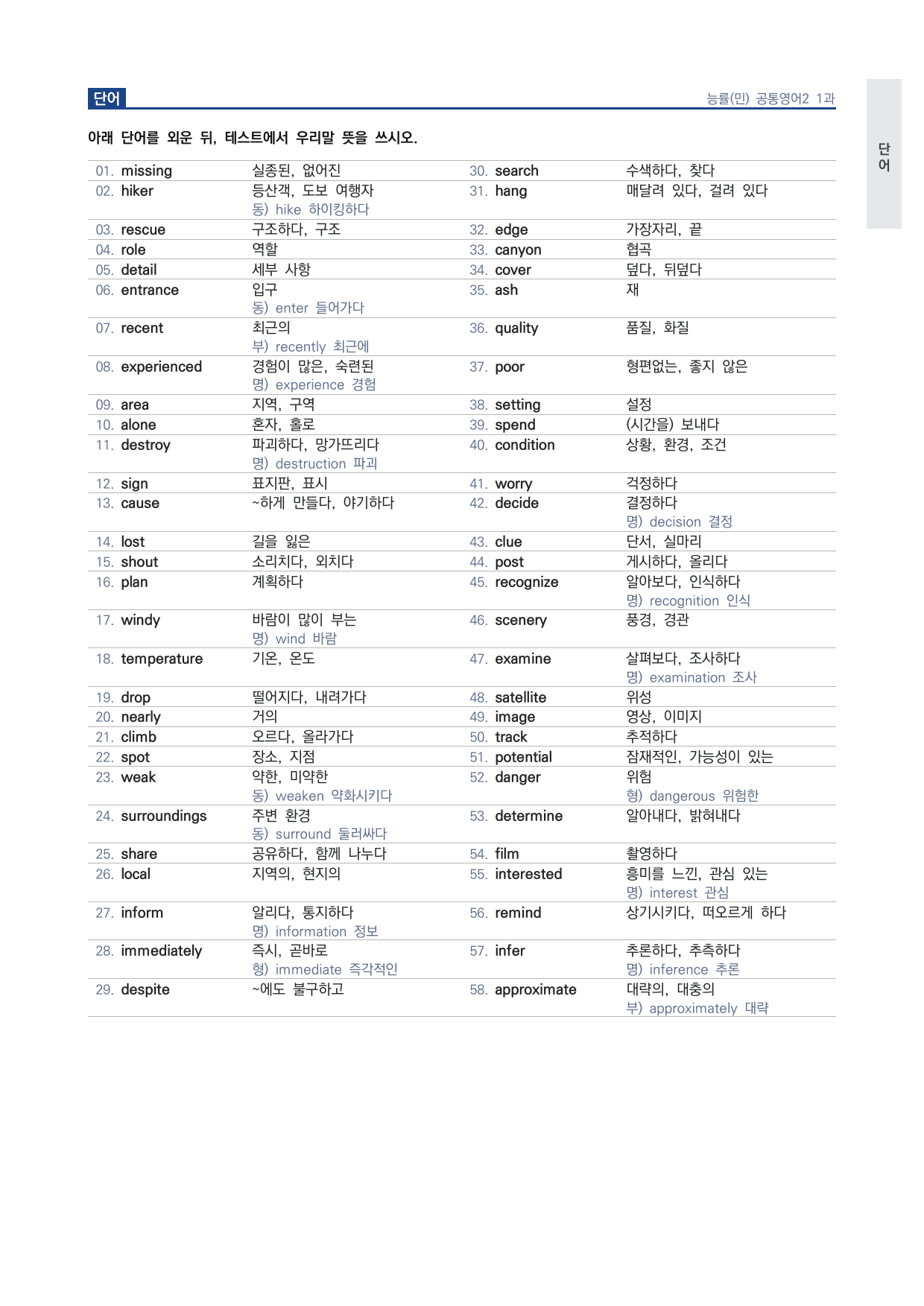 고1 공통영어 2 능률(민) 1과 워크북 by 시대인재 이현우T_preview_undefined