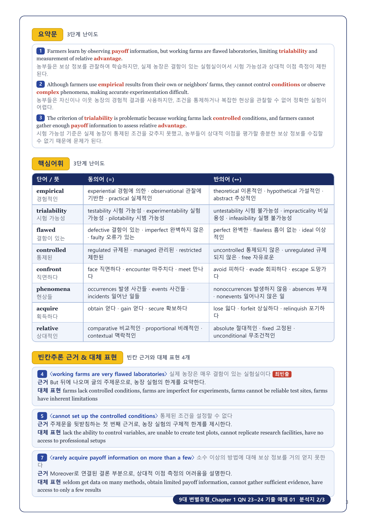 1-3번_9대_변별유형_Ch1_QN 23,24_10지문_preview_undefined