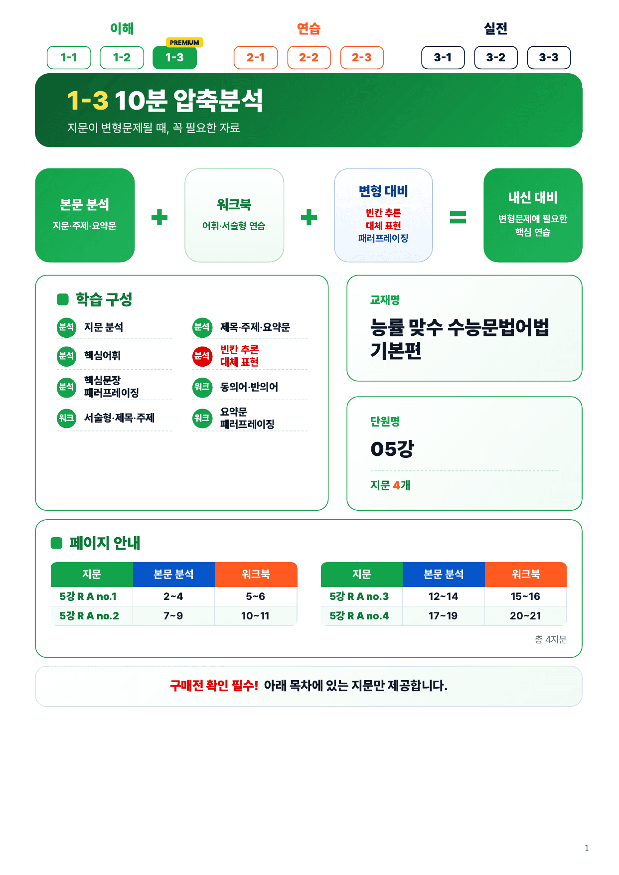1-3번_맞수_문법어법_기본편 5강_4지문_preview_undefined