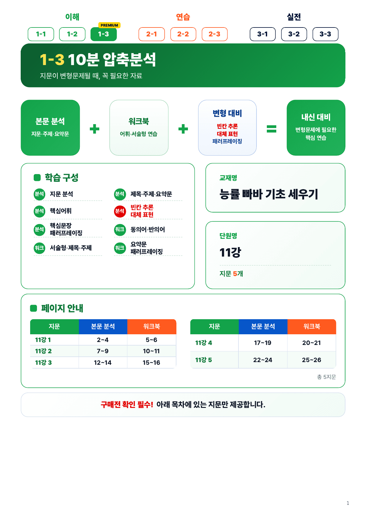1-3번_빠바_기초세우기_11장_5지문_preview_undefined