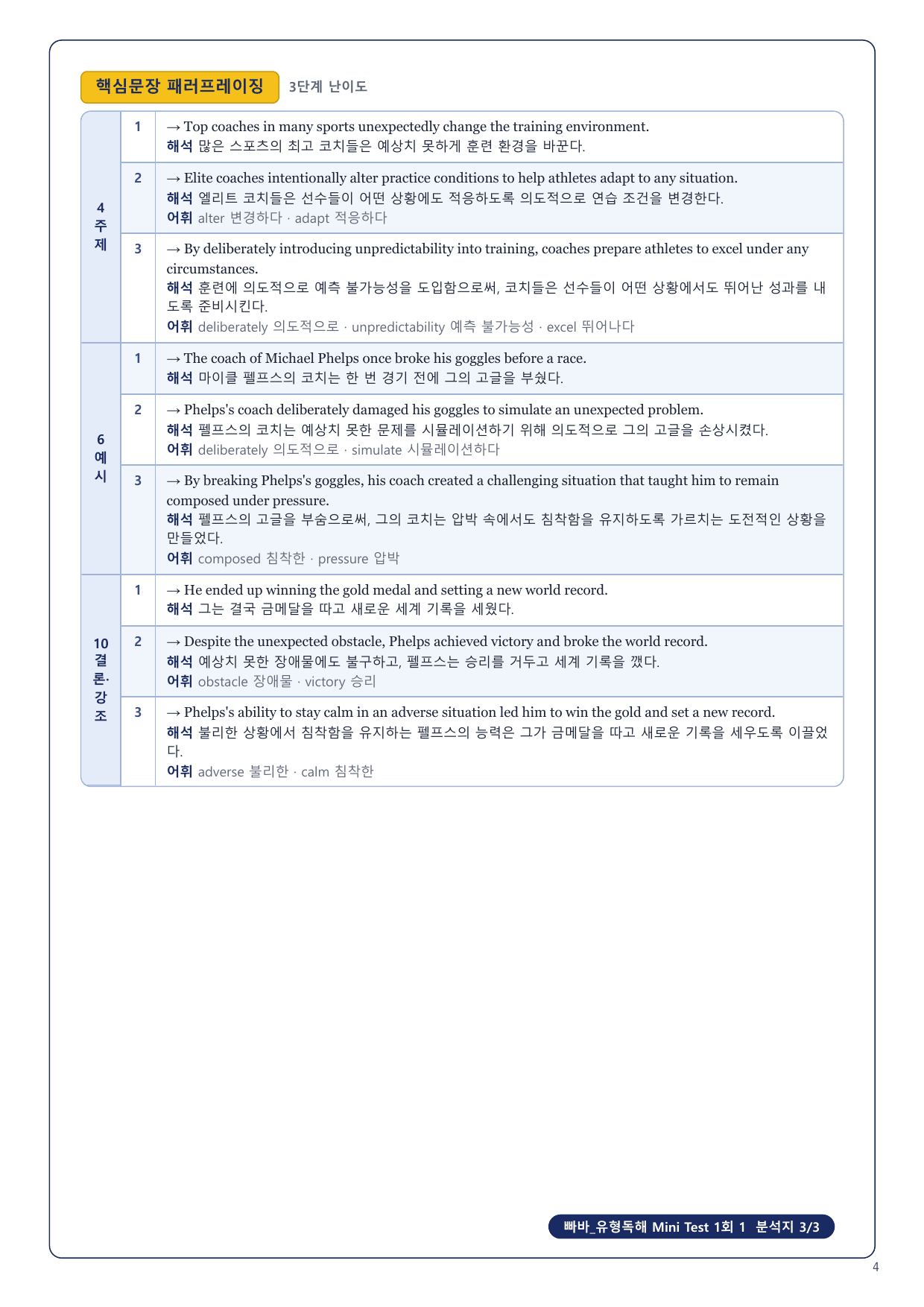 1-3번_빠바_유형독해_MT_1회_4지문_preview_undefined