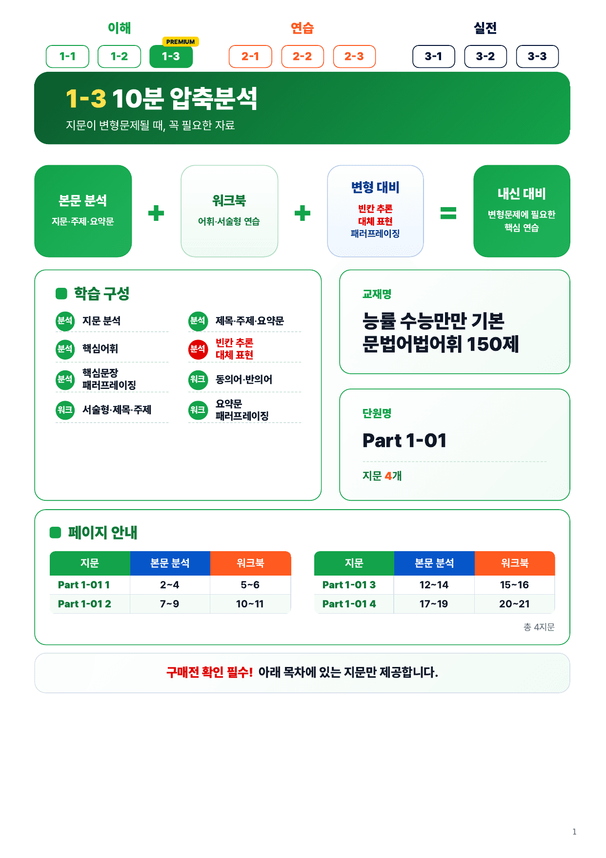 1-3번_수능만만 150제_P1-01_4지문_preview_undefined