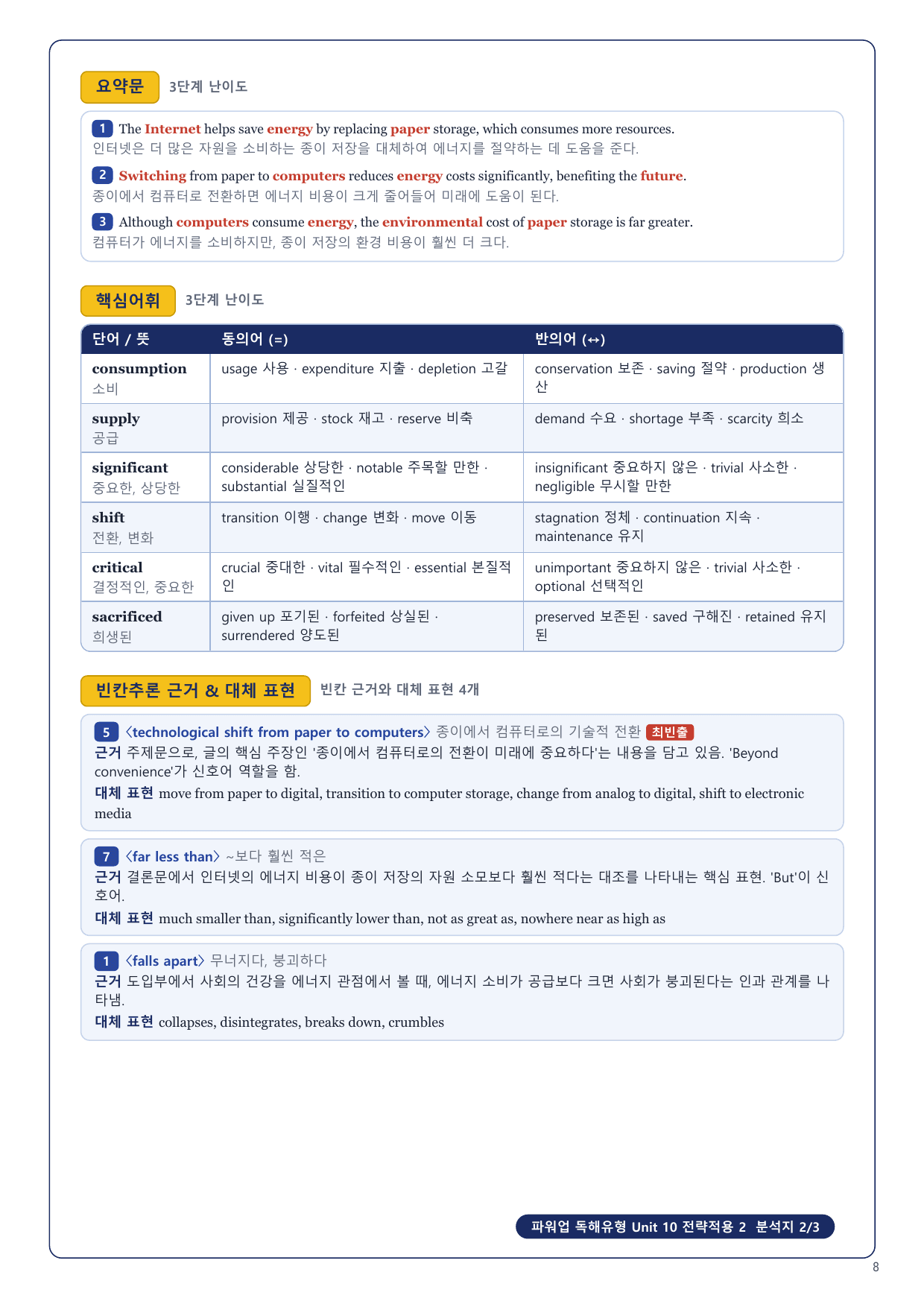 1-3번_파워업_독해유형_Unit_10_8지문_preview_undefined