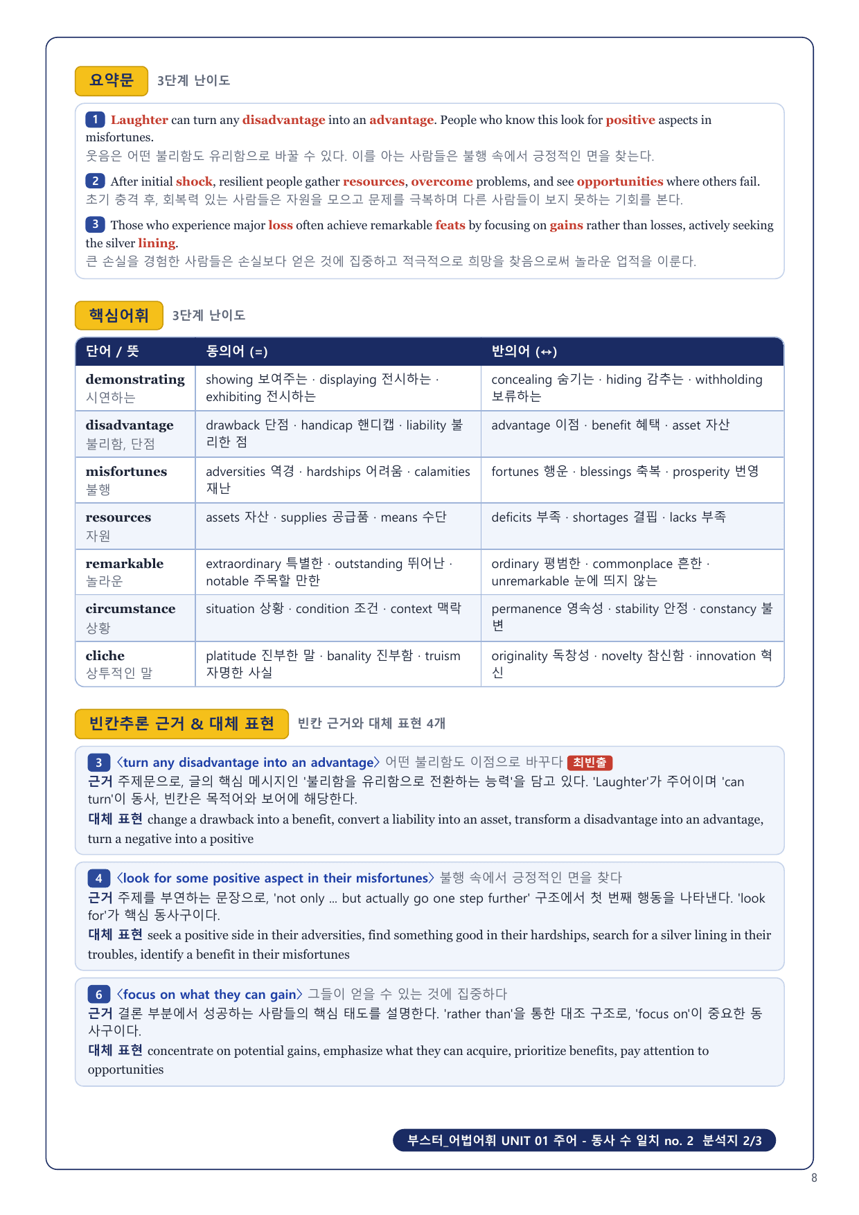 1-3번_부스터_어법어휘_Unit 01_4지문_preview_undefined