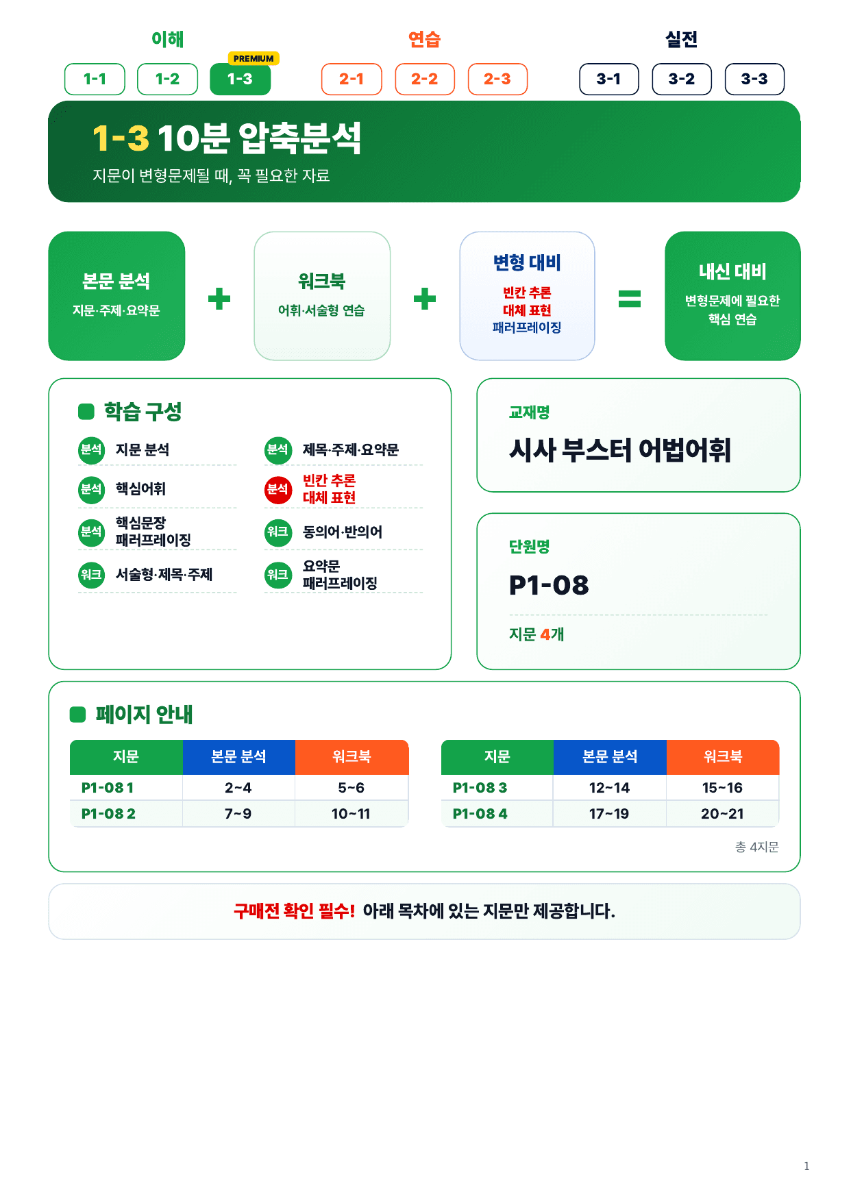 1-3번_부스터_어법어휘_Unit 08_4지문_preview_undefined
