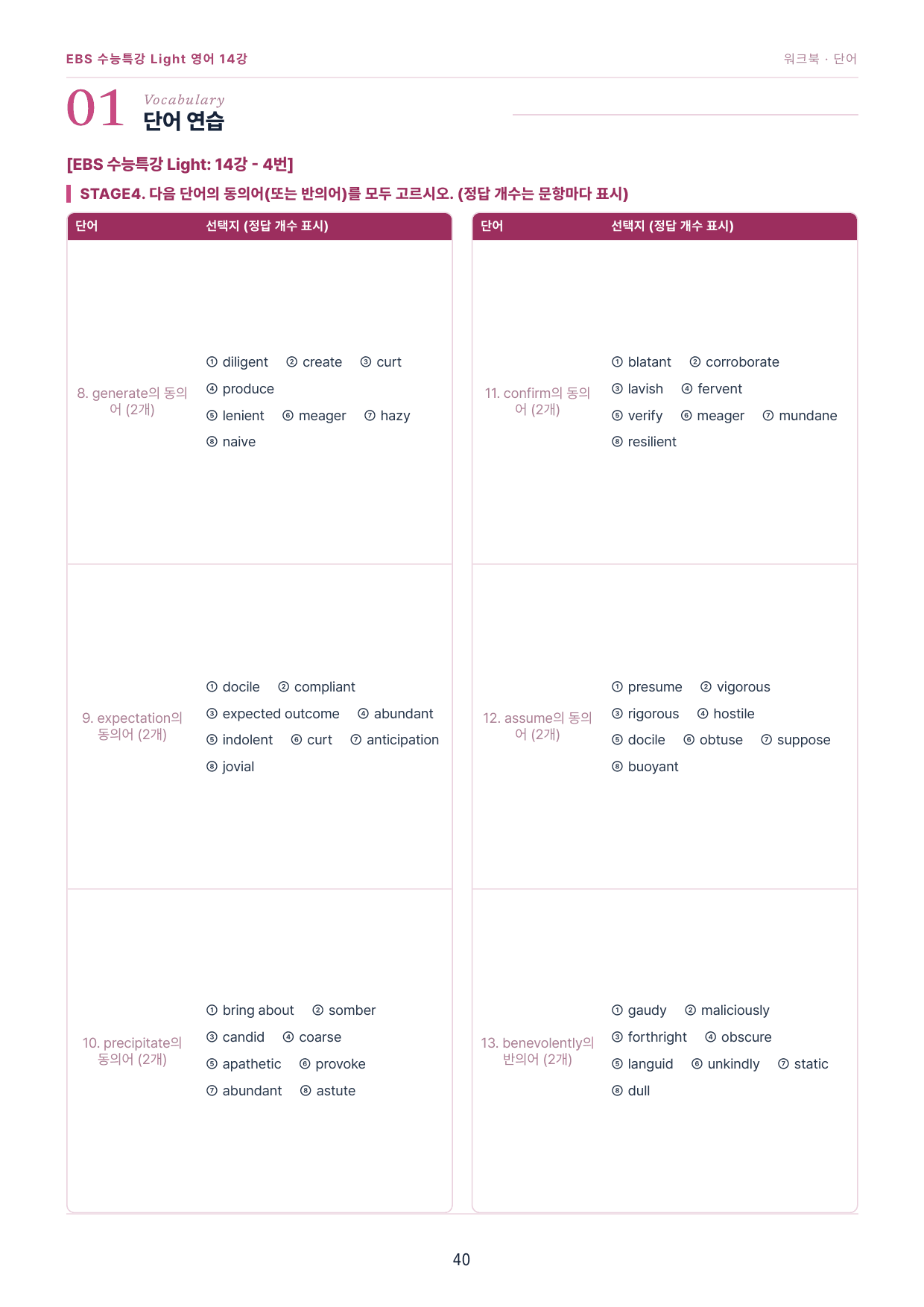 수특라이트영어 14강 워크북 6종+객관식 30제 변형/ 파이널 한 권으로_preview_undefined