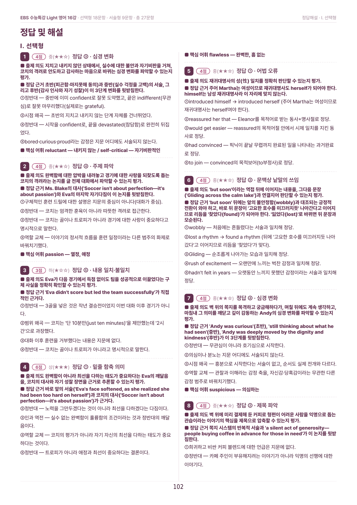 수특라이트영어 16강 워크북 6종+객관식 27제 변형/ 파이널 한 권으로_preview_undefined