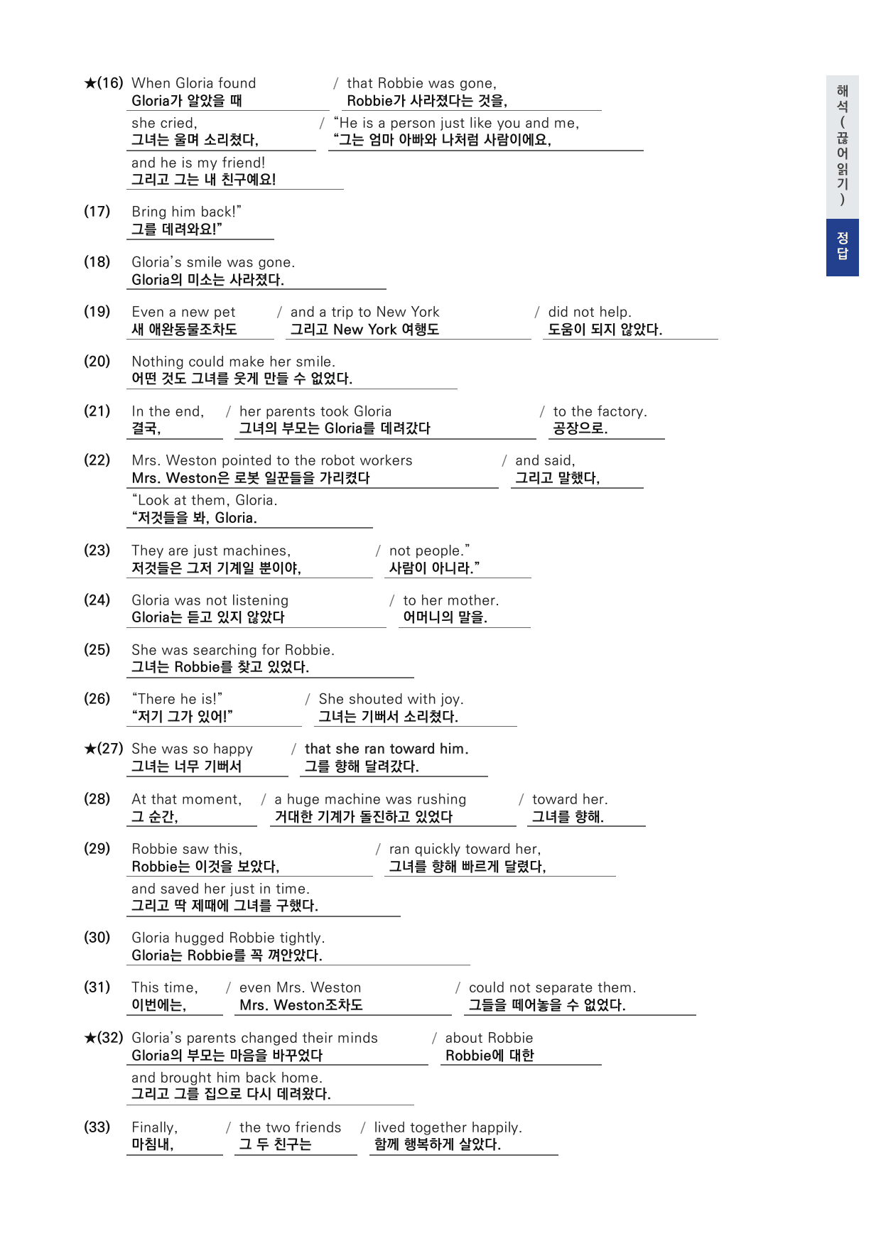 중2 중학 영어 2 지학사(송) 4과 본문 워크북 by 시대인재 이현우T_preview_undefined