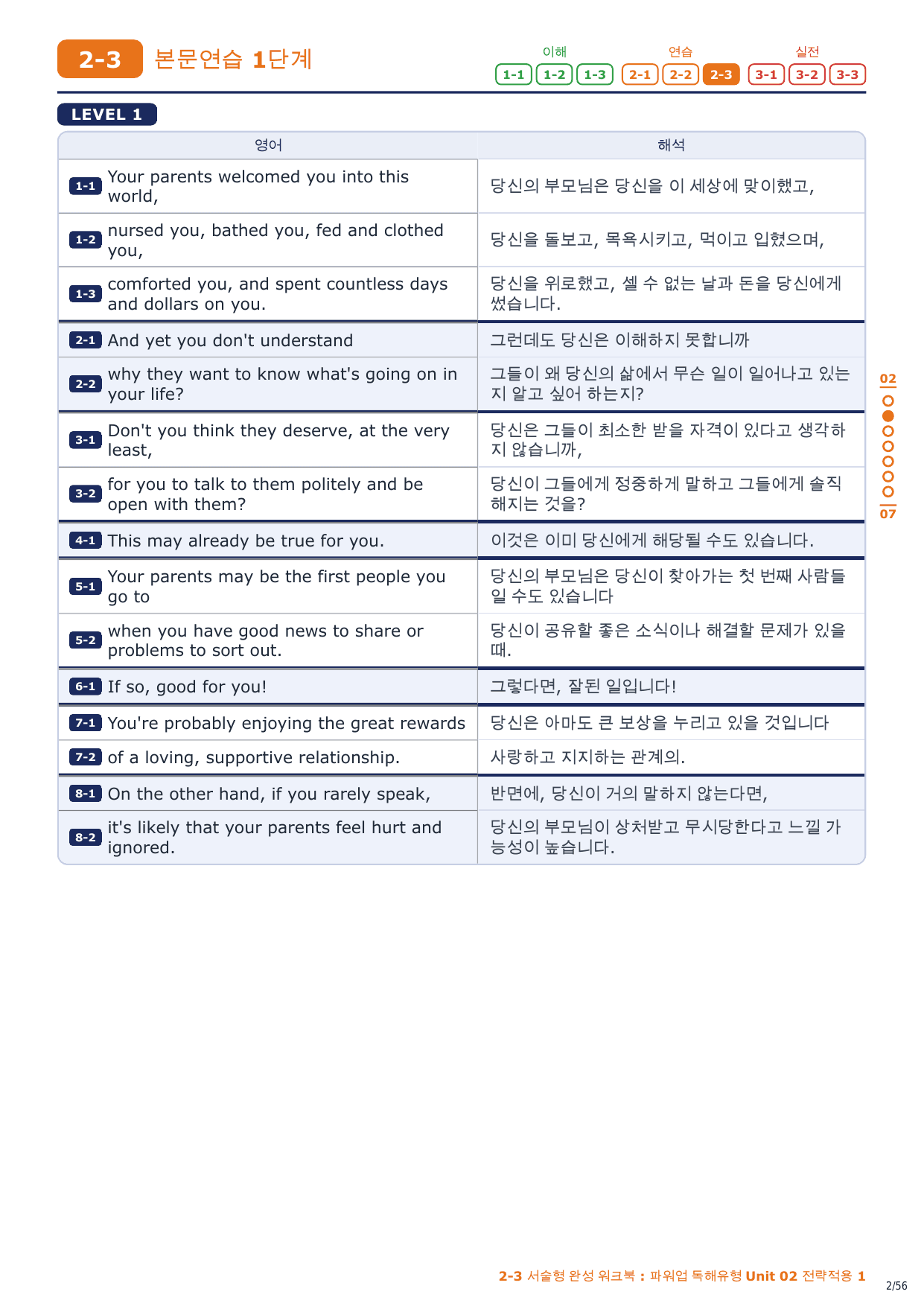 2-3번_파워업_독해유형_Unit_02_8지문_preview_undefined