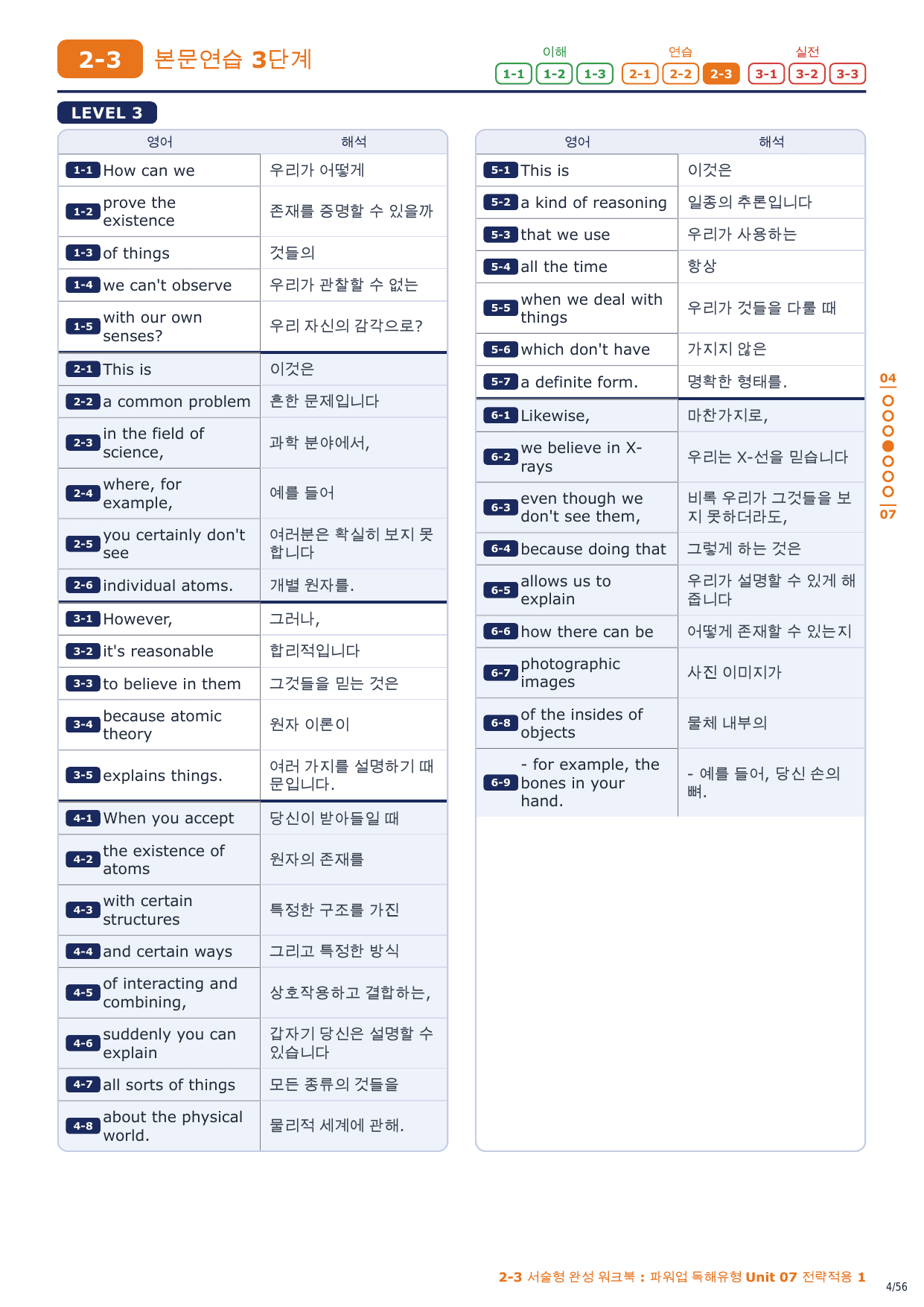 2-3번_파워업_독해유형_Unit_07_8지문_preview_undefined