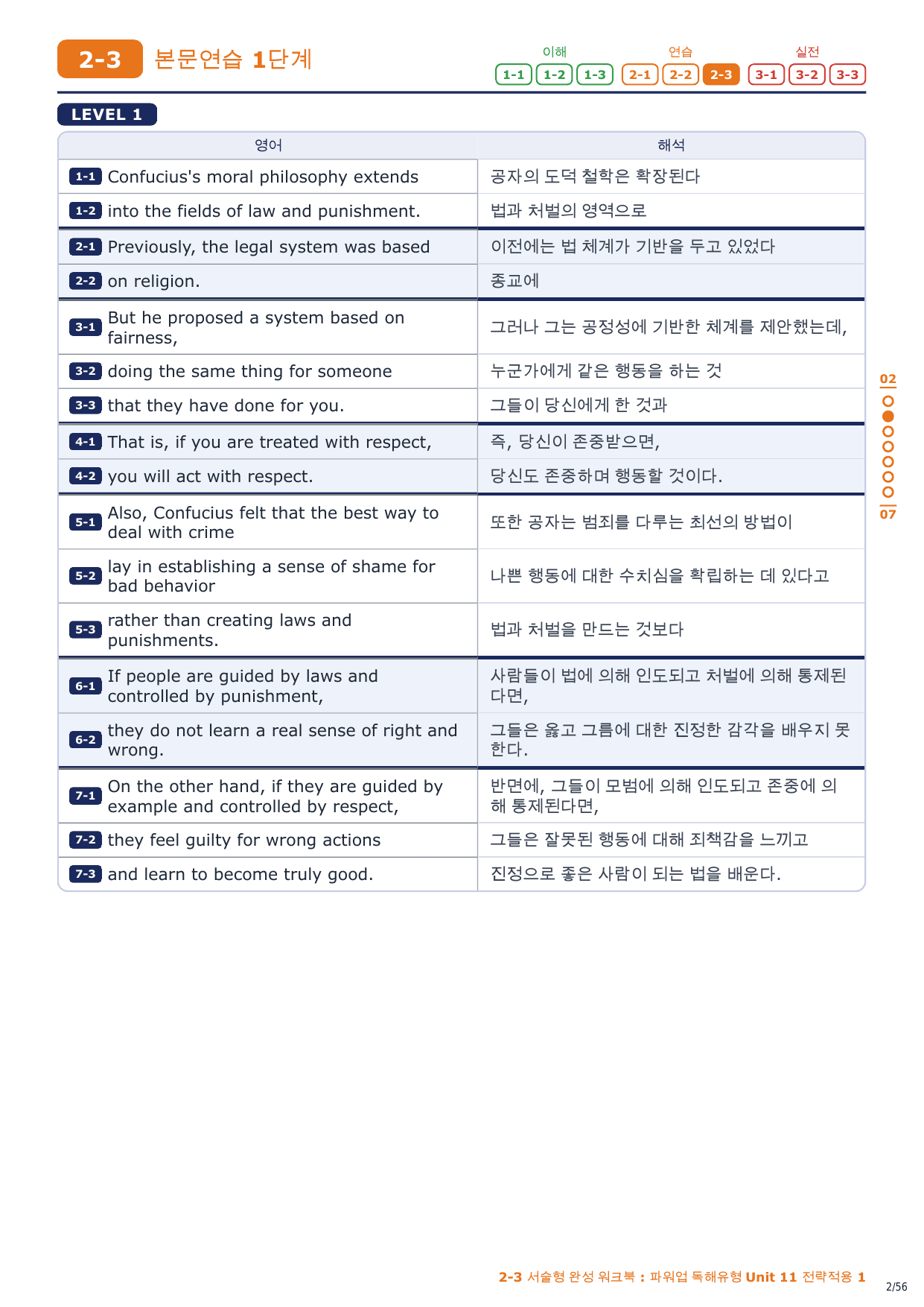 2-3번_파워업_독해유형_Unit_11_8지문_preview_undefined