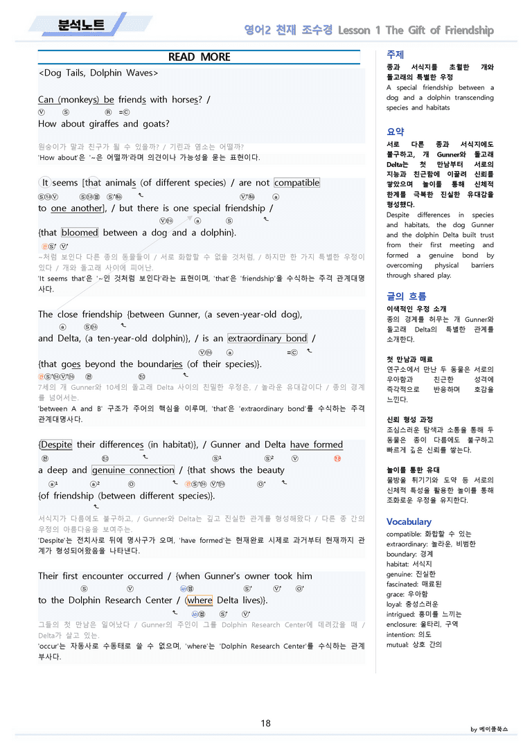 고등영어2 천재 조수경 올인원 전체통합 파격할인 메이플북스 22년 개정_preview_18