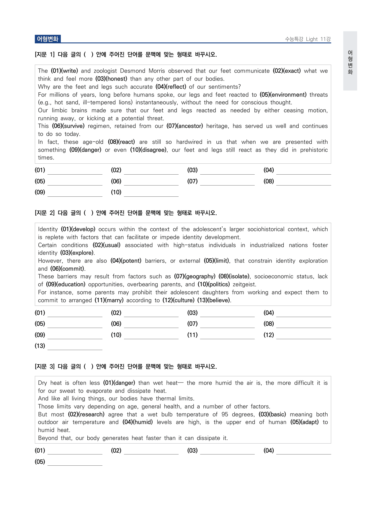 고등 수능특강 Light 영어 11강 워크북 by 시대인재 이현우T_preview_undefined