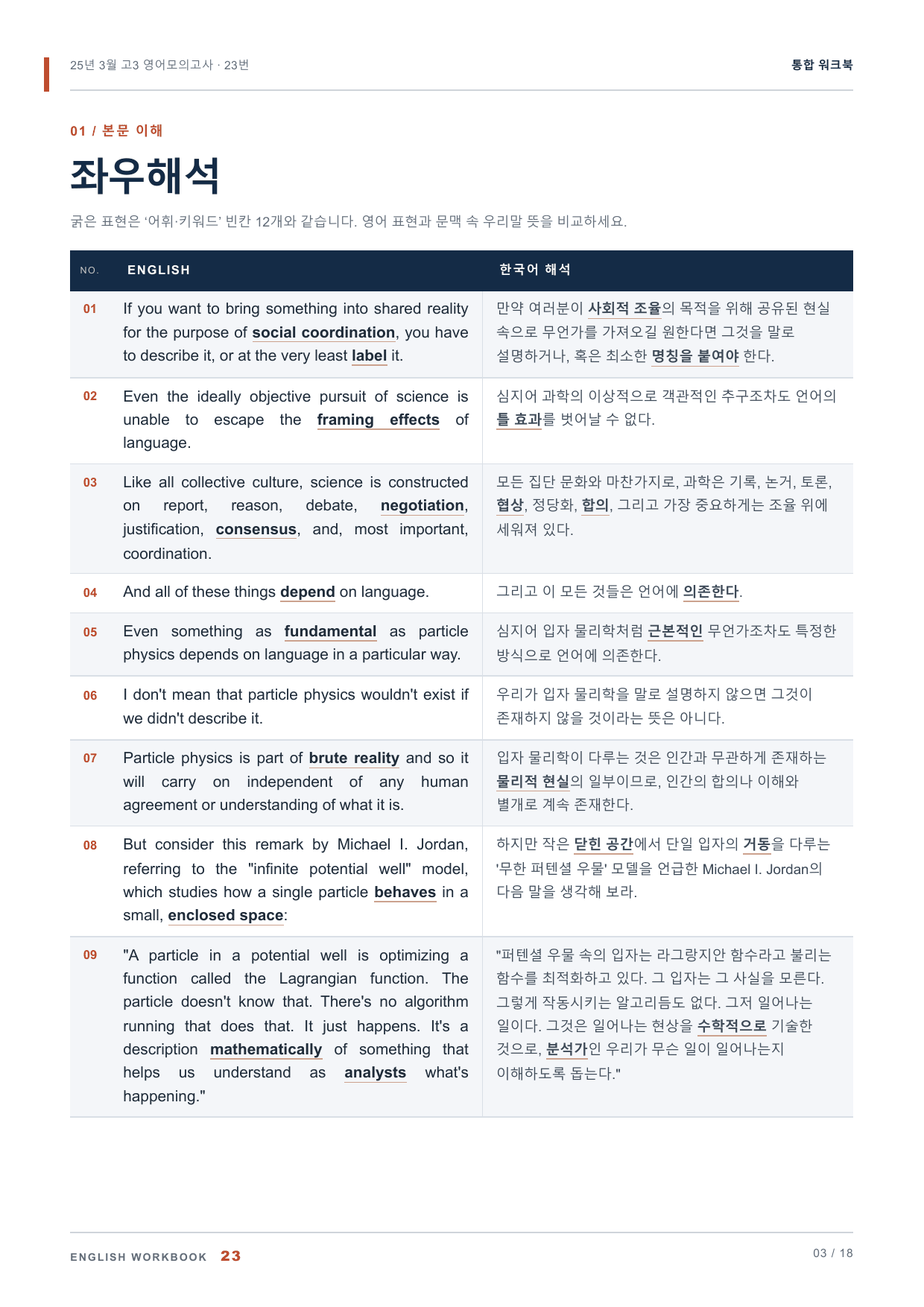 25년 3월 고3 영어모의고사 23번 통합 워크북_preview_undefined