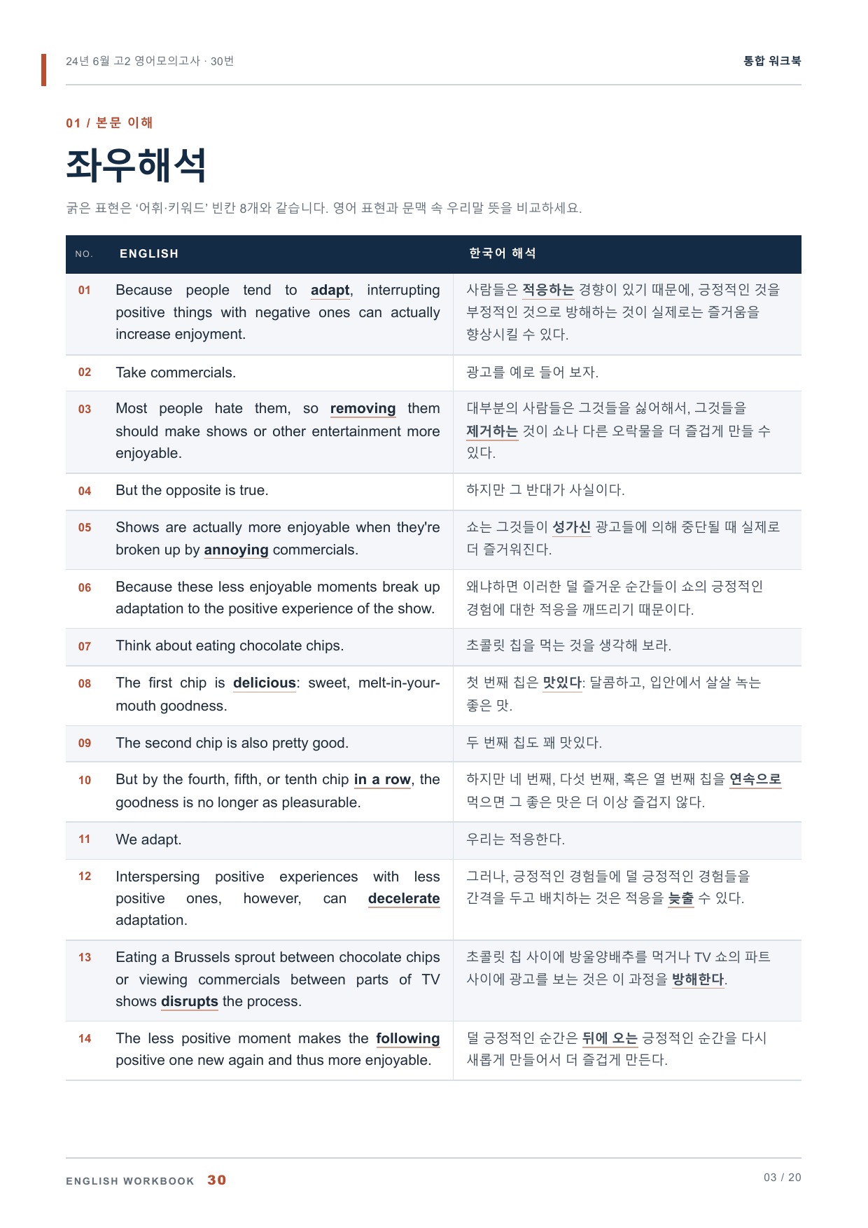 24년 6월 고2 영어모의고사 30번 통합 워크북_preview_undefined