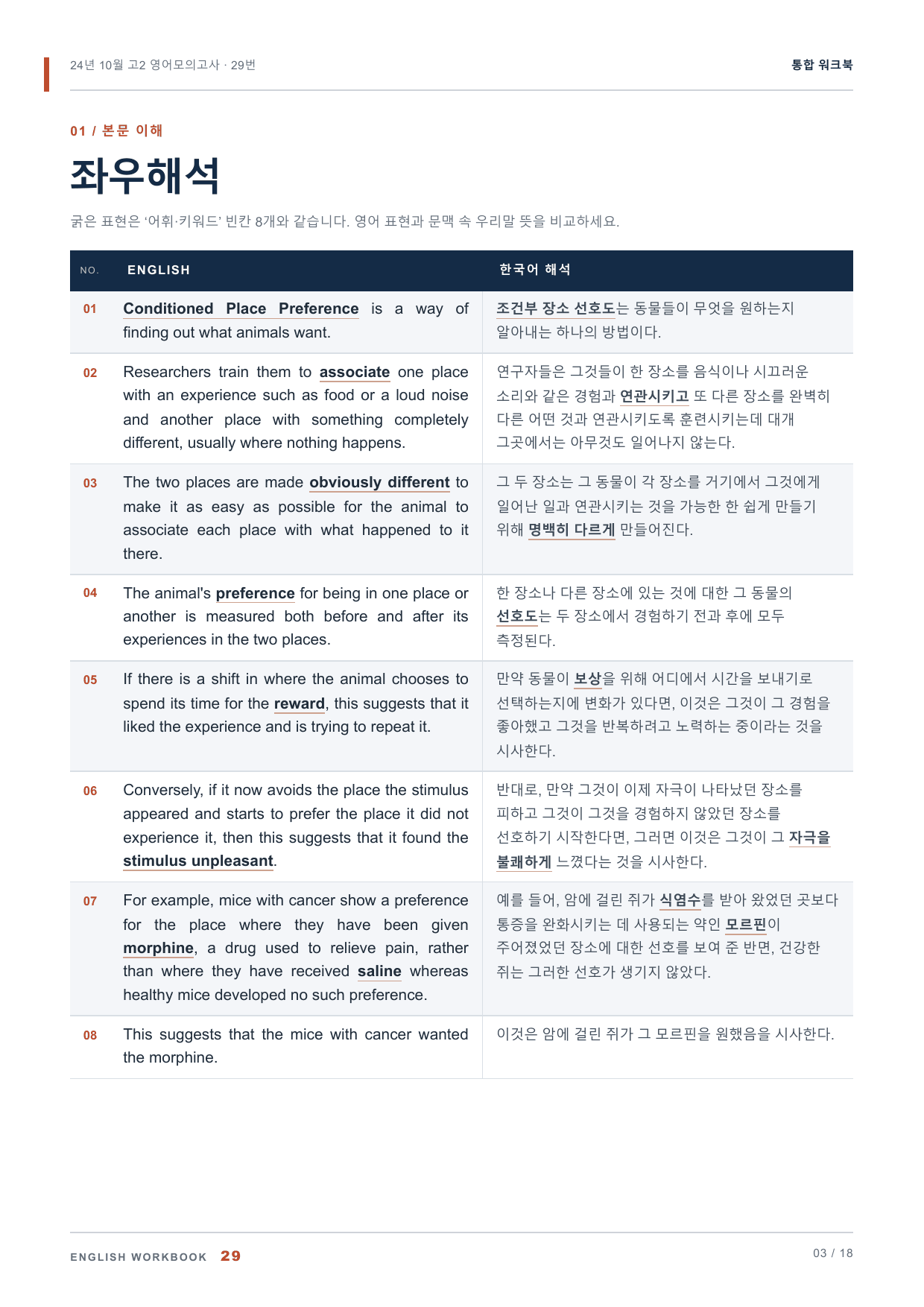 24년 10월 고2 영어모의고사 29번 통합 워크북_preview_undefined