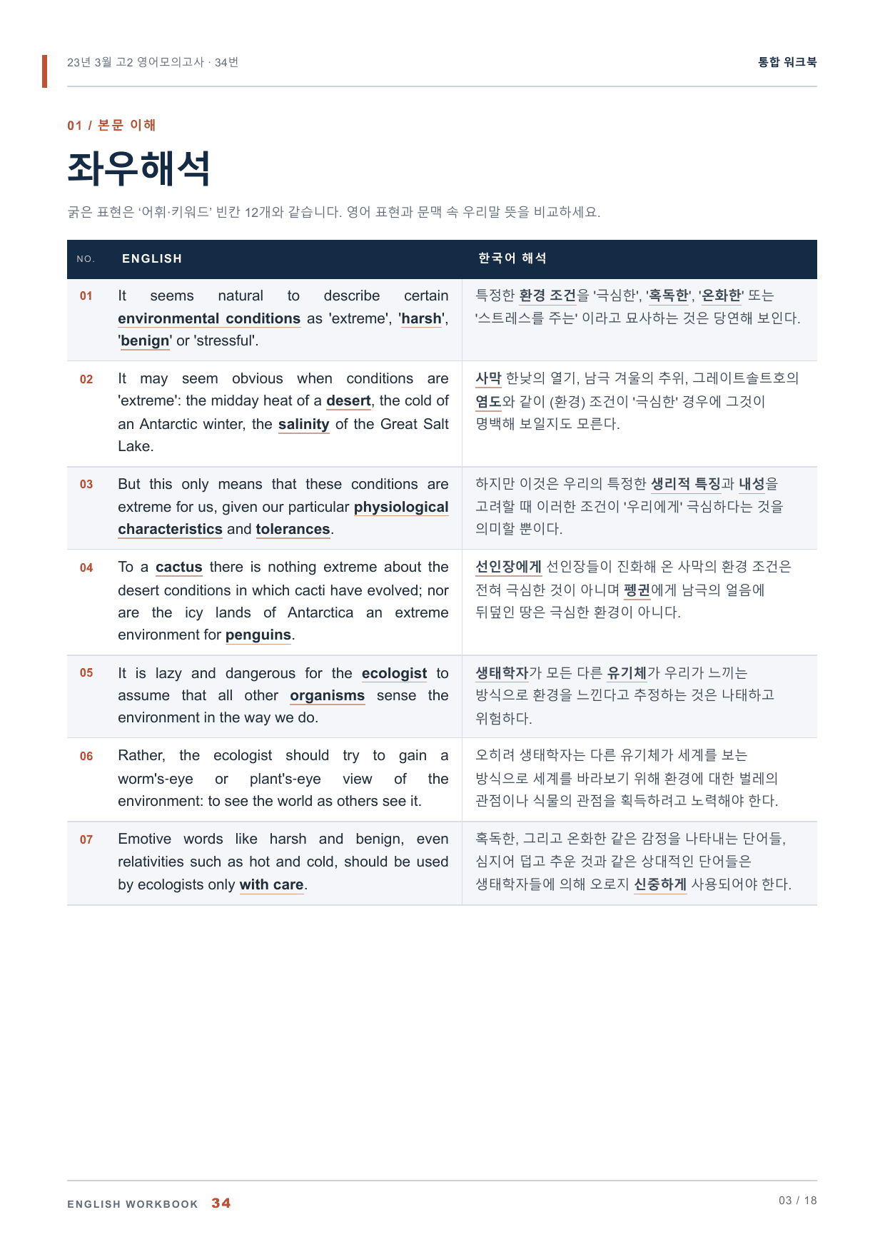 23년 3월 고2 영어모의고사 34번 통합 워크북_preview_undefined