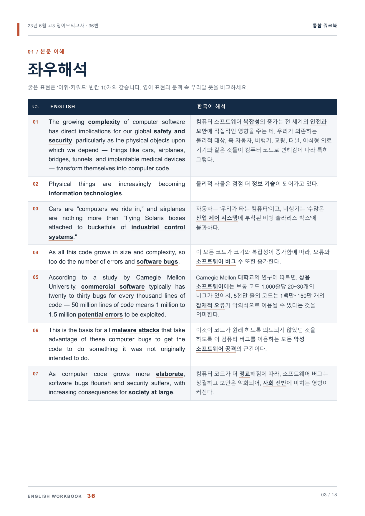 23년 6월 고3 영어모의고사 36번 통합 워크북_preview_undefined
