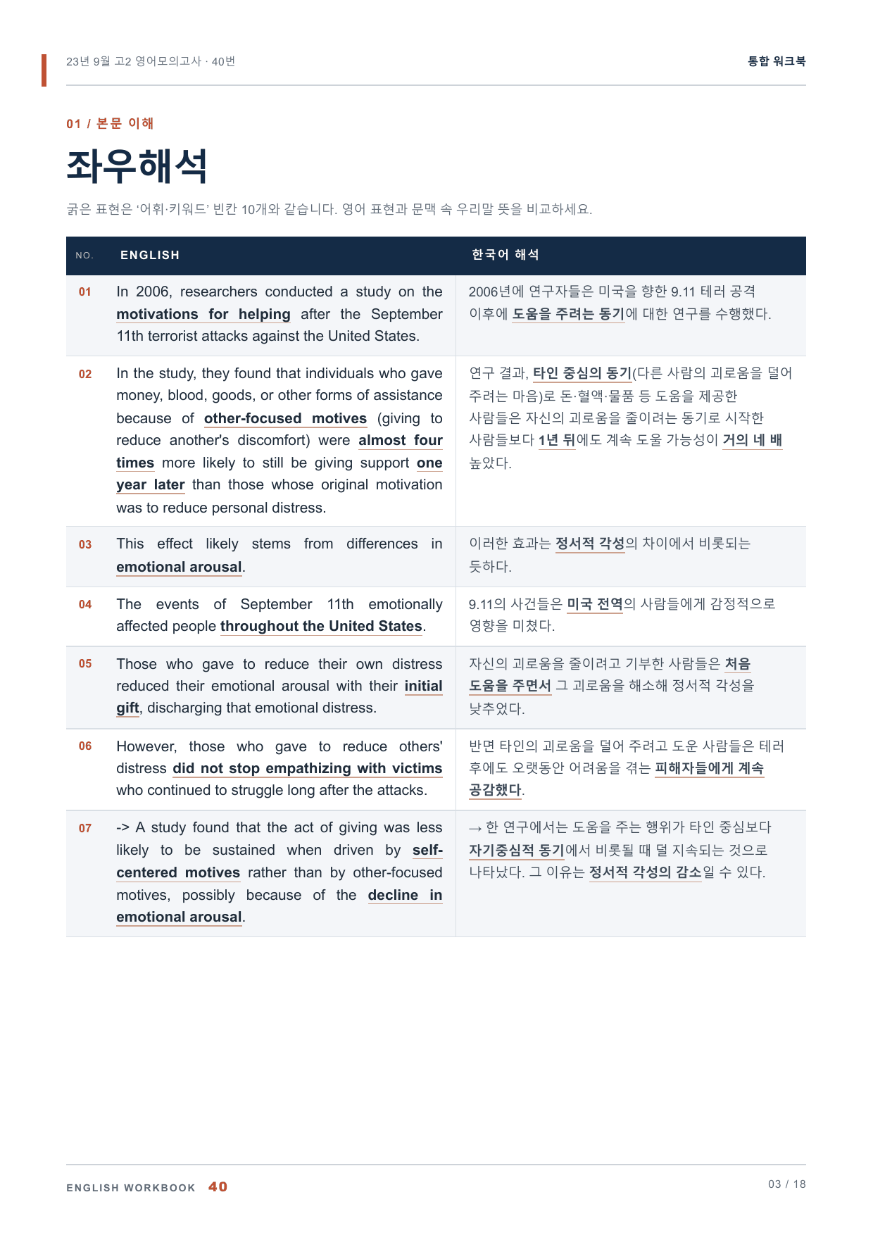 23년 9월 고2 영어모의고사 40번 통합 워크북_preview_undefined