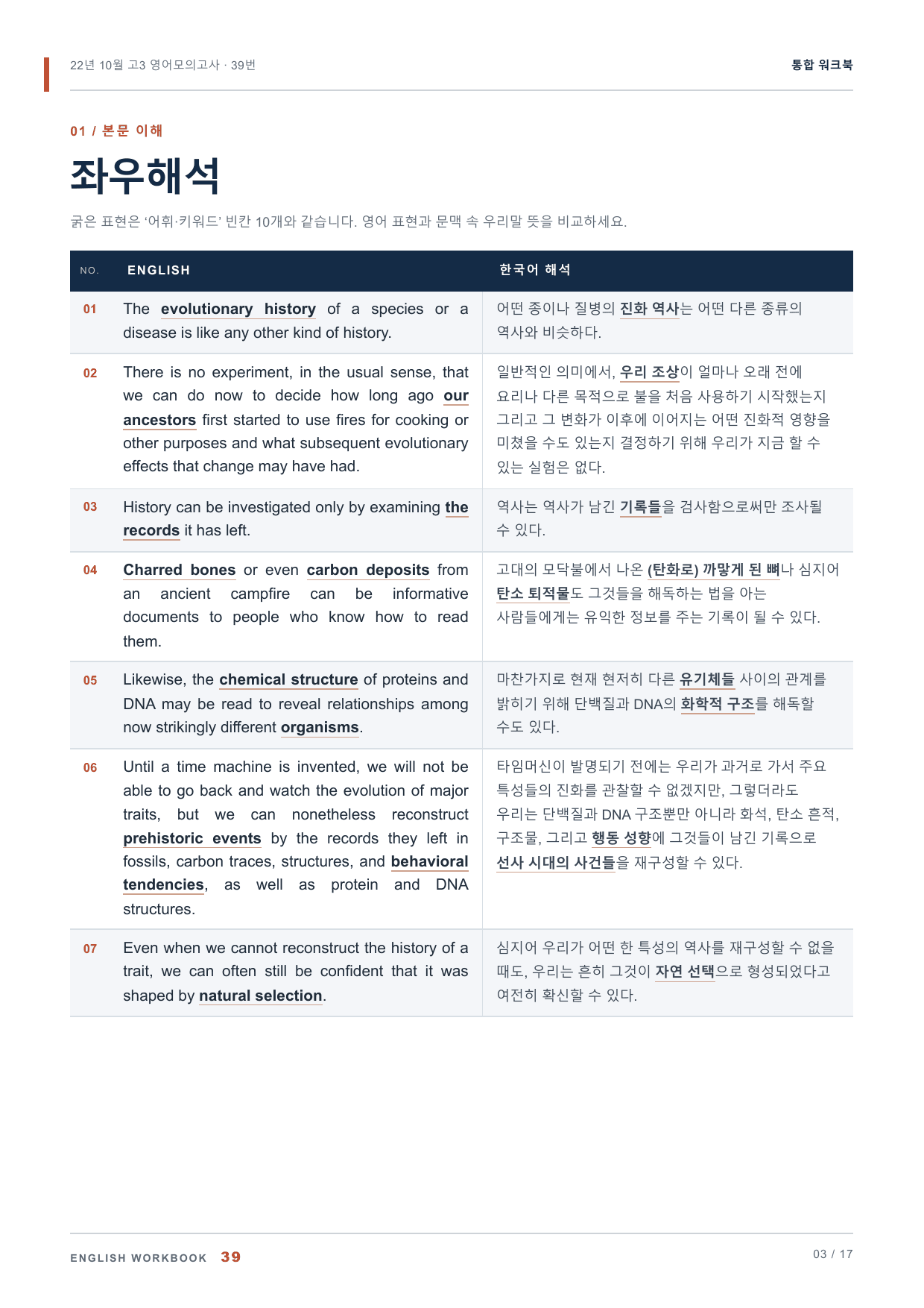 22년 10월 고3 영어모의고사 39번 통합 워크북_preview_undefined
