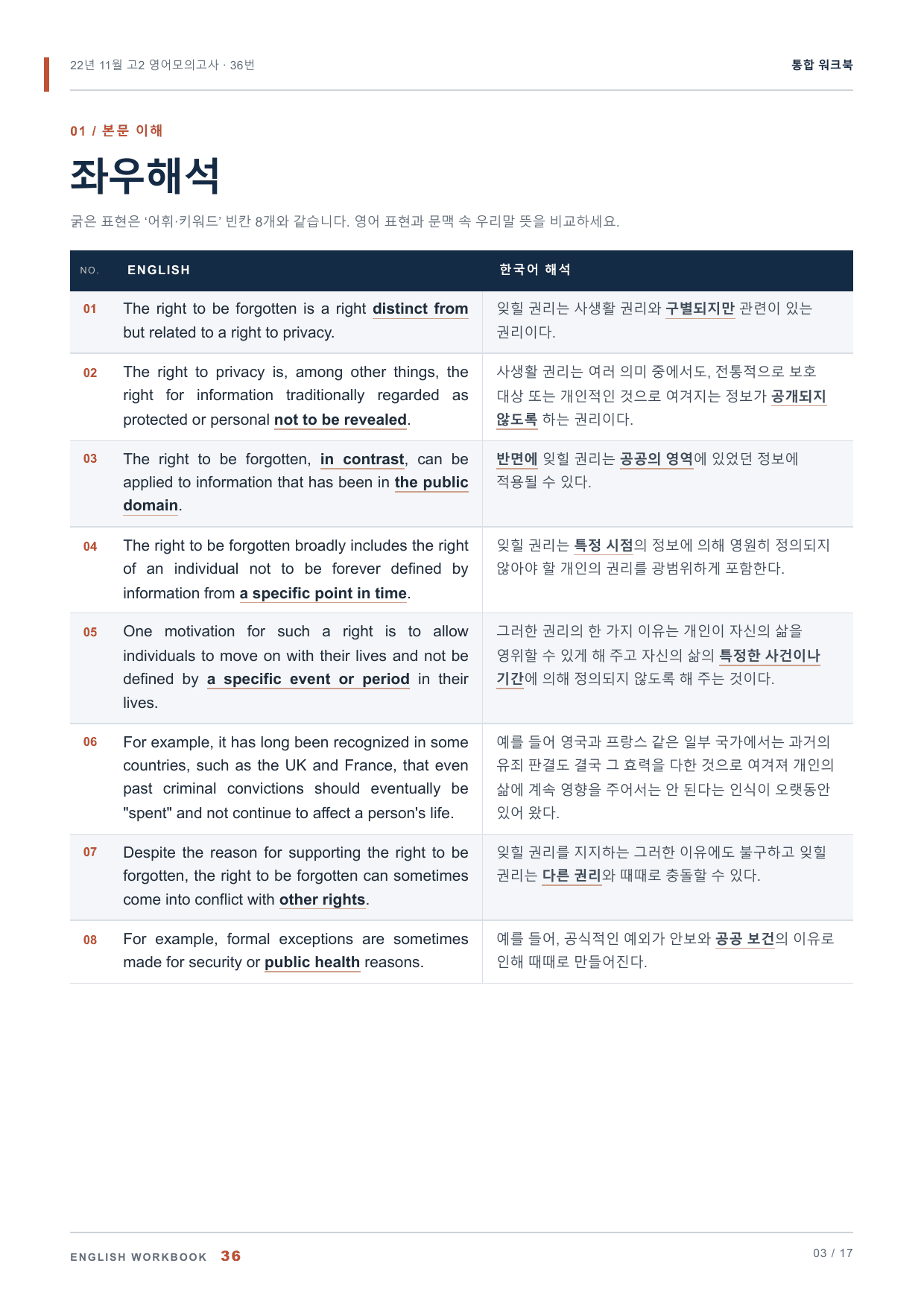 22년 11월 고2 영어모의고사 36번 통합 워크북_preview_undefined