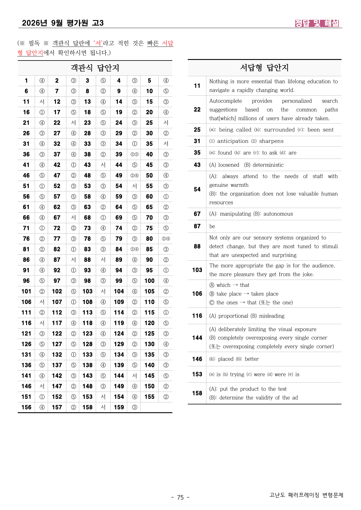 🔥26년 고3 9월 모의고사 패러프레이징 변형문제(18~42번)🔥_preview_undefined
