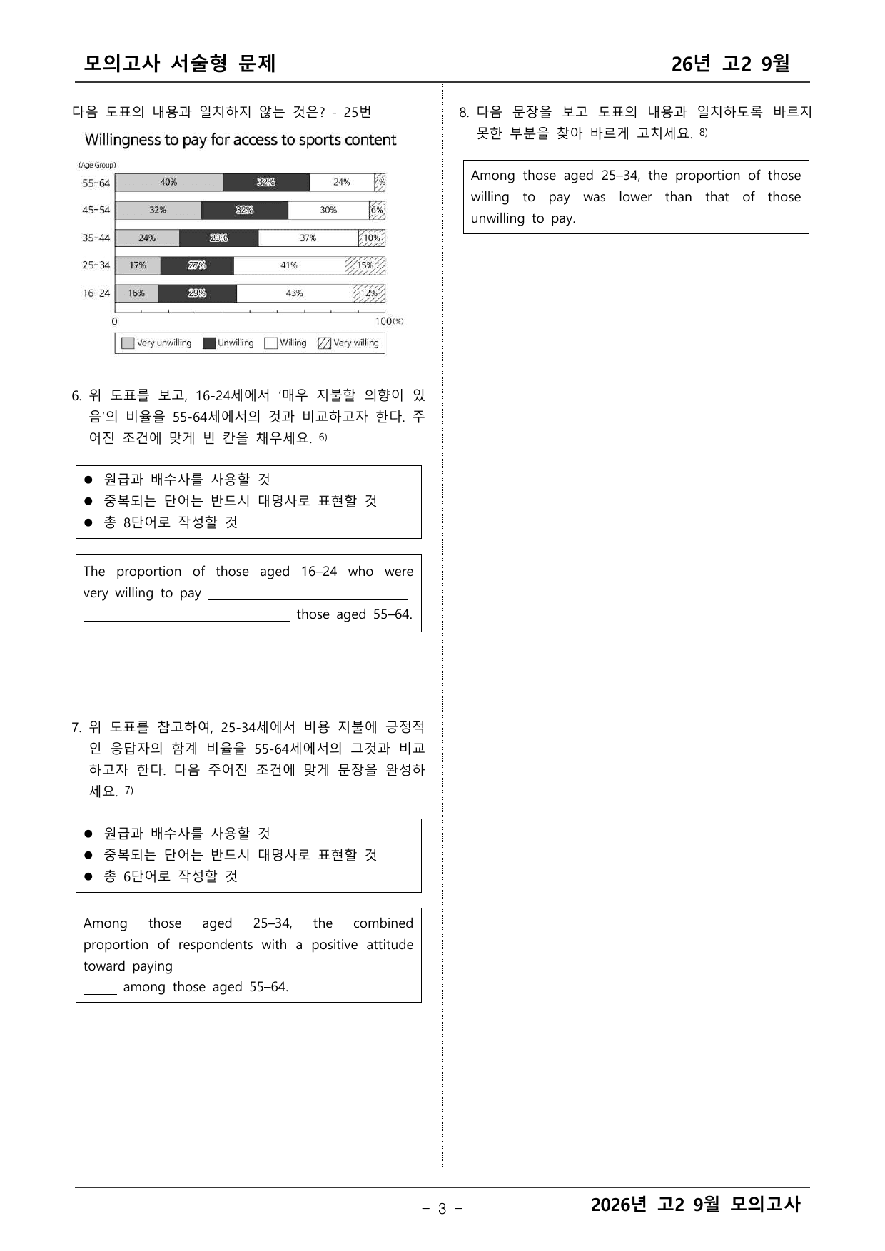 2026년 고2 9월 모의고사 서술형문제_preview_undefined