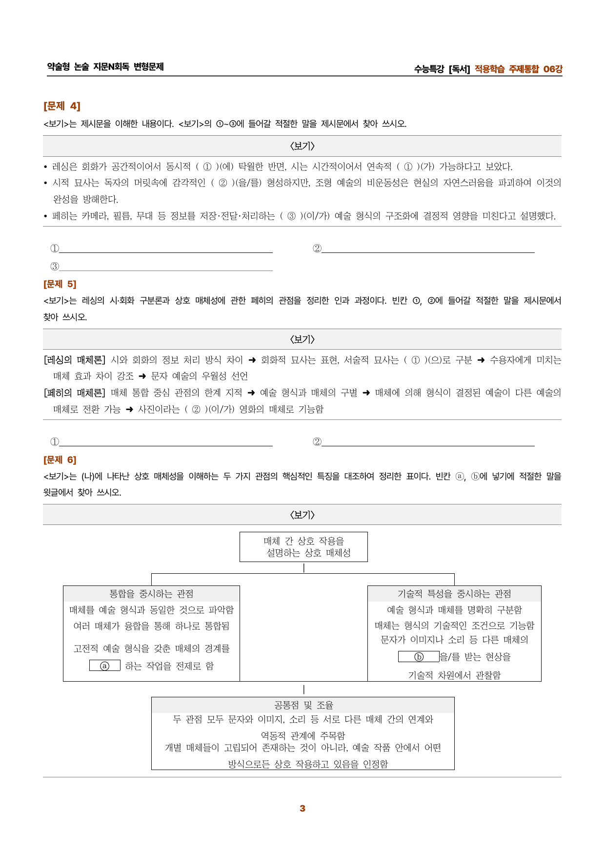 수특독서 지문N회독 예상문제 적용학습 주제통합06_preview_undefined