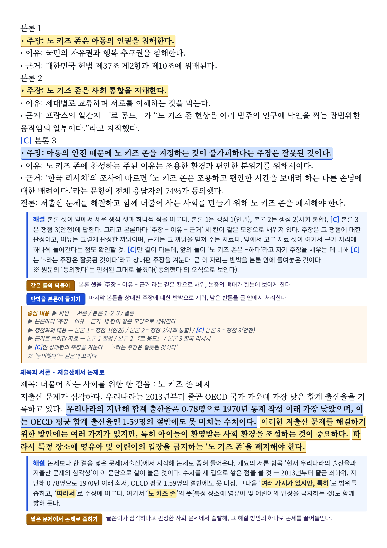 22개정_독서와작문_비상_5-(2) 논증하는 글 쓰기_지문분석_preview_undefined