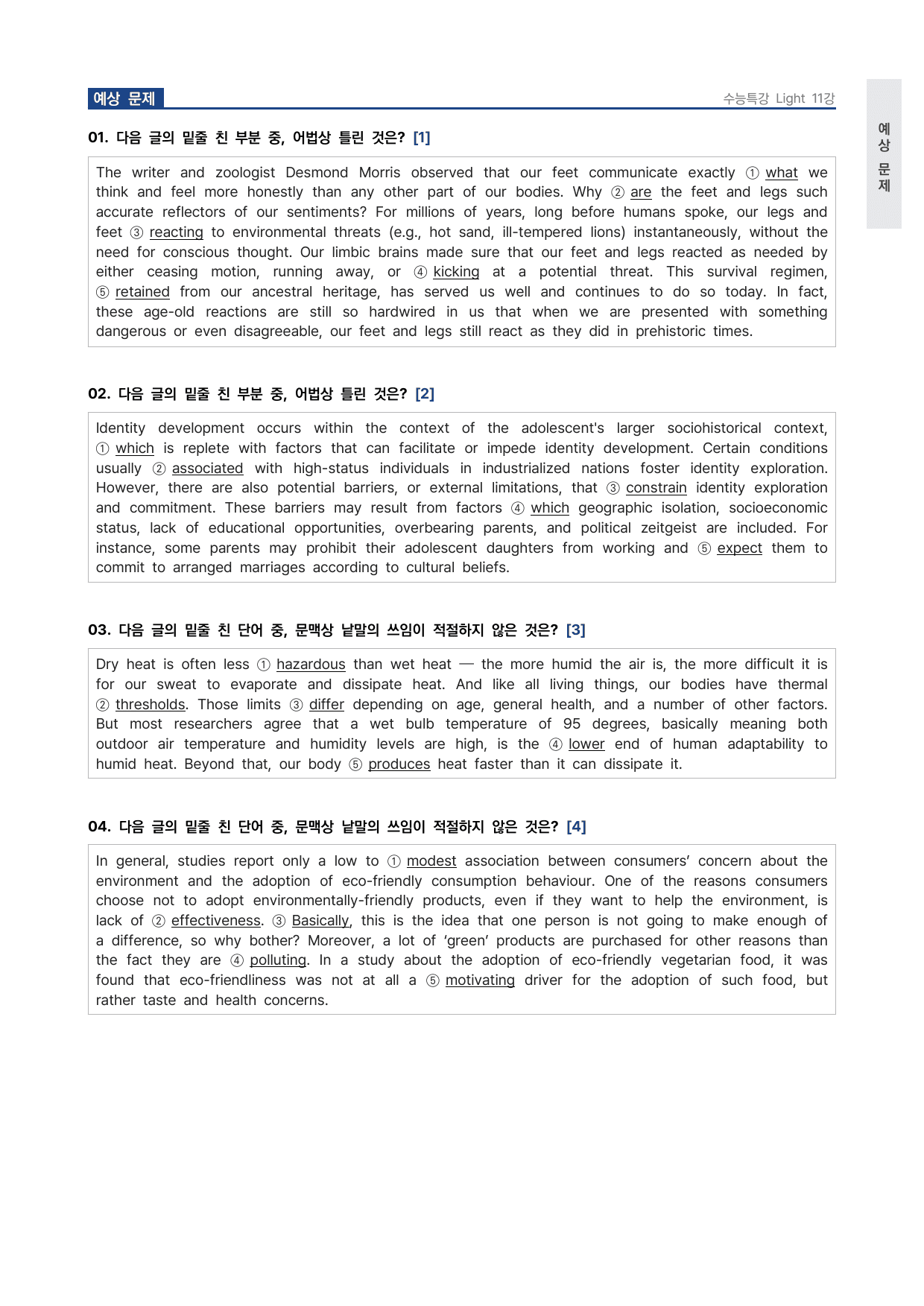 고등 수능특강 Light 영어 11강 파이널 by 시대인재 이현우T_preview_undefined
