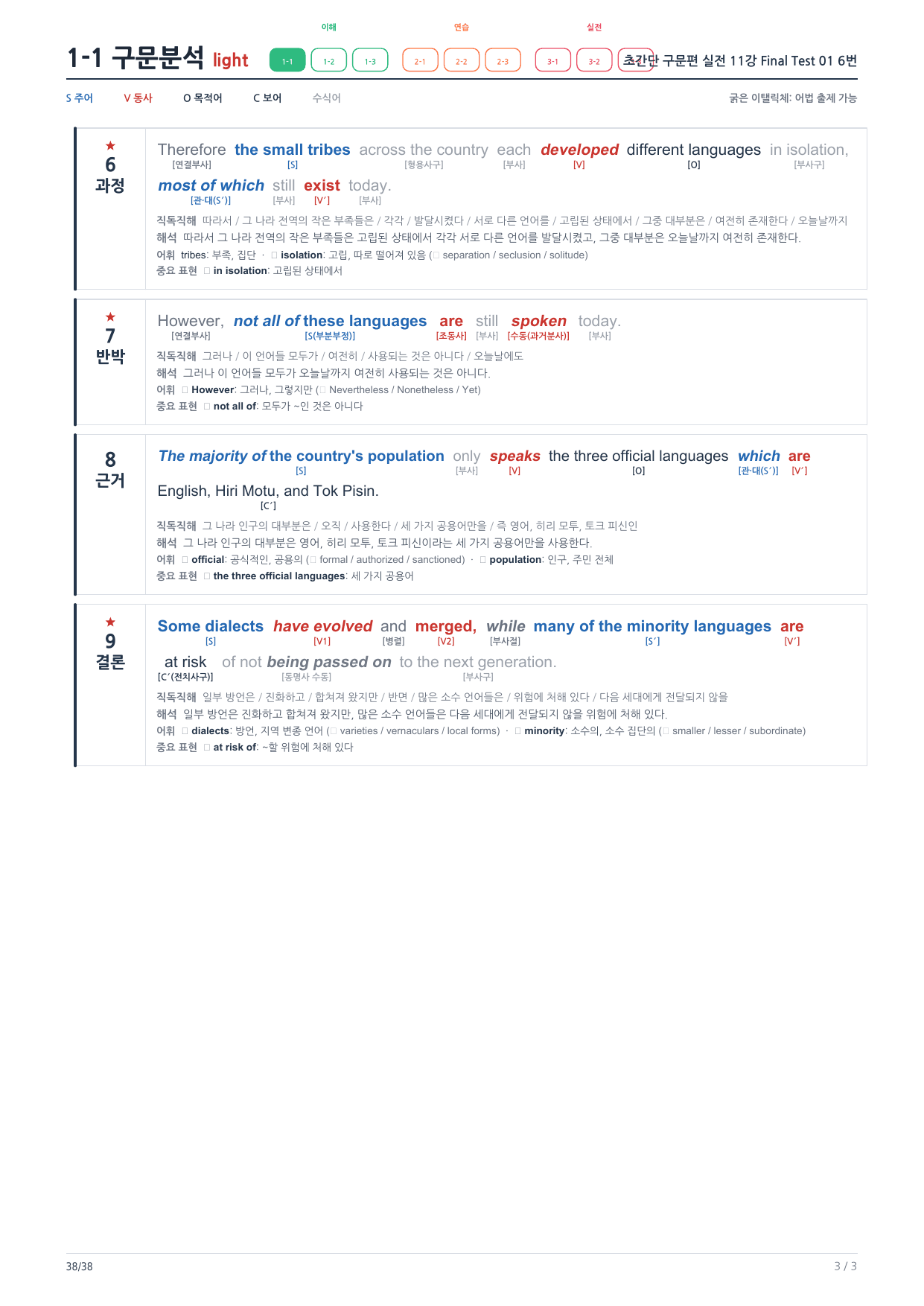 1-1번_초간단_구문편_실전_Final Test 1회_6지문_preview_undefined