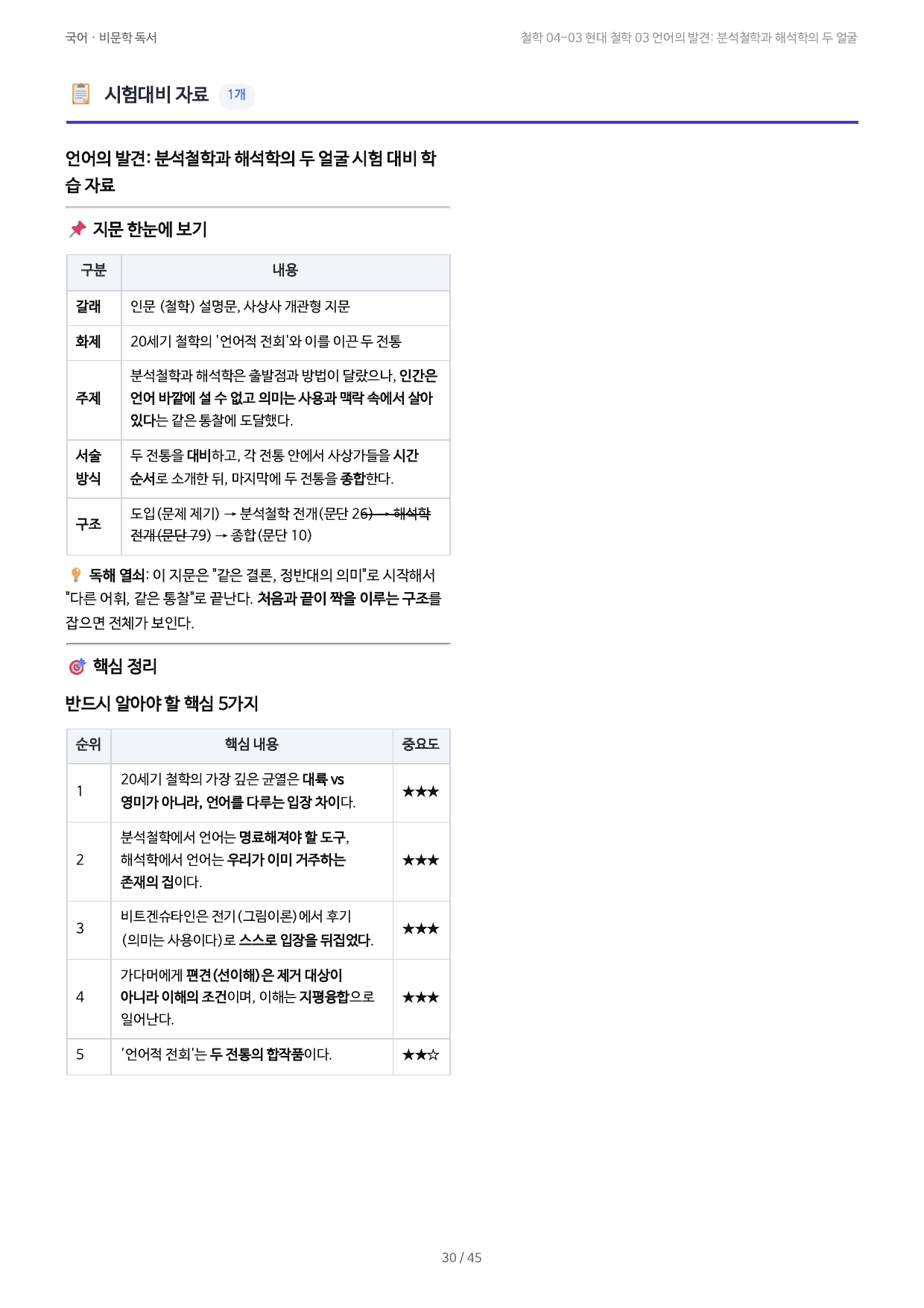 철학 04-03 현대 철학 03 언어의 발견: 분석철학과 해석학의 두 얼_preview_undefined