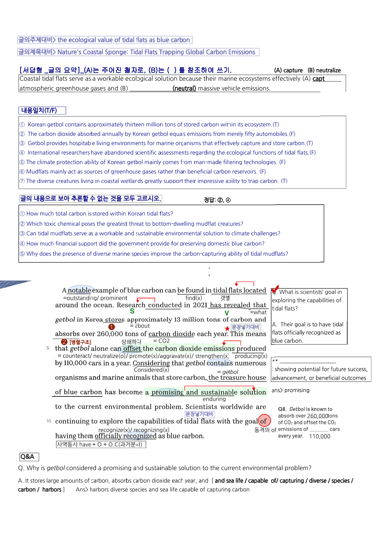 22개정 영어II 미래엔 2과 신(信) 최종찍기 by 비밀노트_preview_undefined